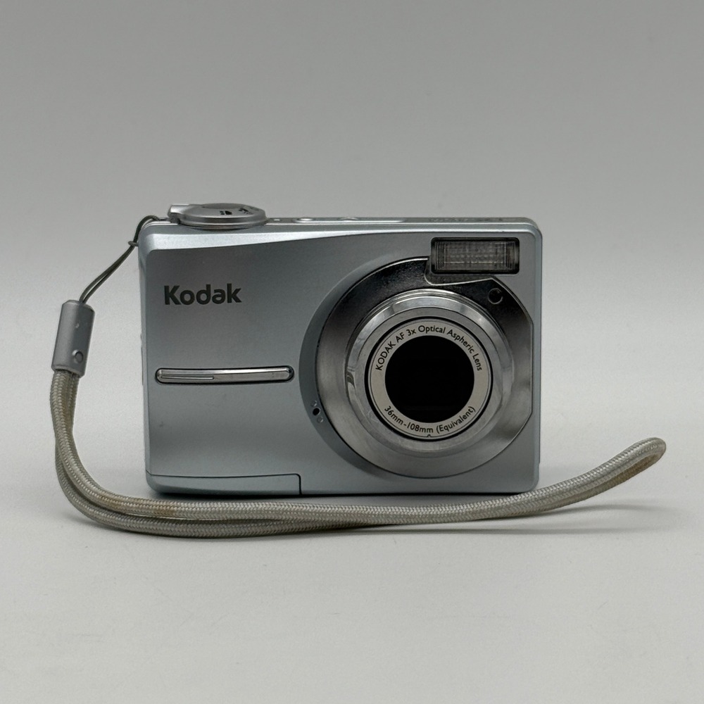 Kodak EasyShare C913 Digital Camera Silver 9.2MP 3x Optical Zoom TESTED